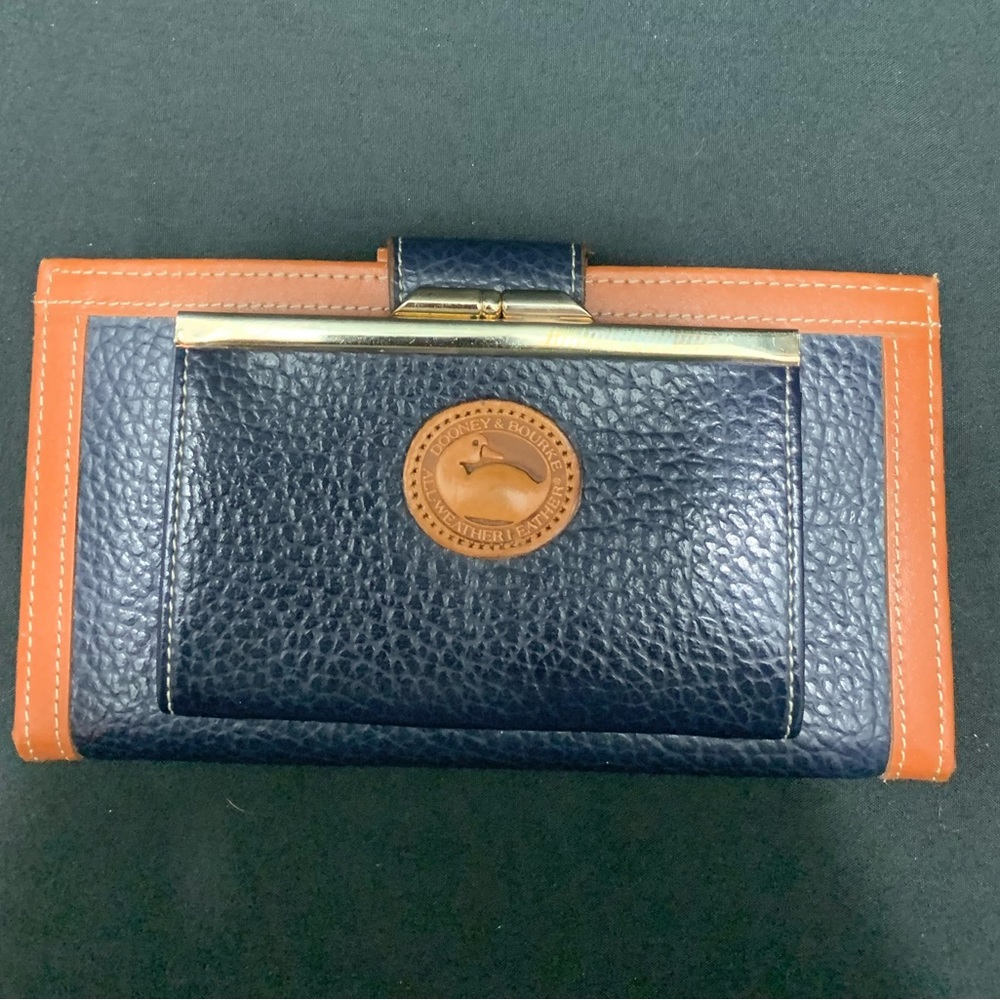Dooney & Bourke Wallet Checkbook-snap coin purse